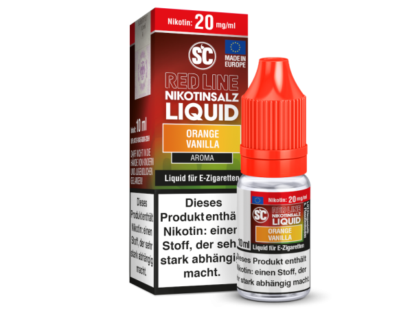 SC - Red Line - Orange Vanilla - Nikotinsalz Liquid