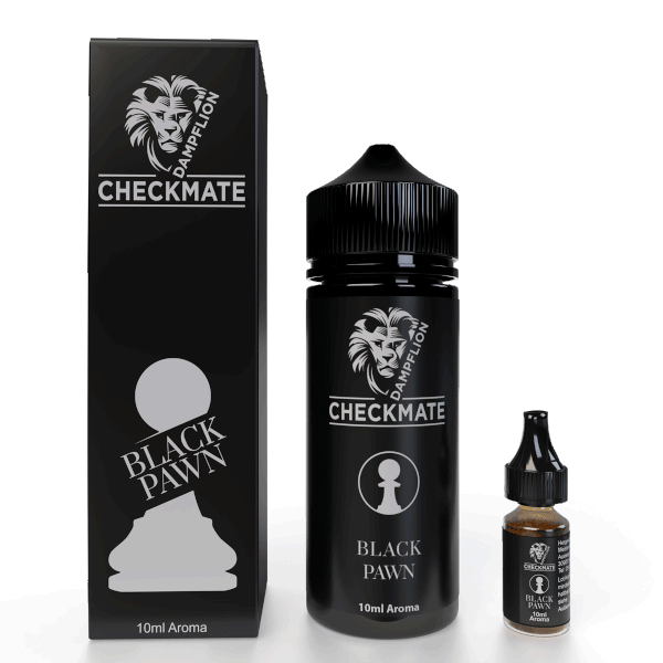 Checkmate Black Pawn 10ml Aroma by Dampflion