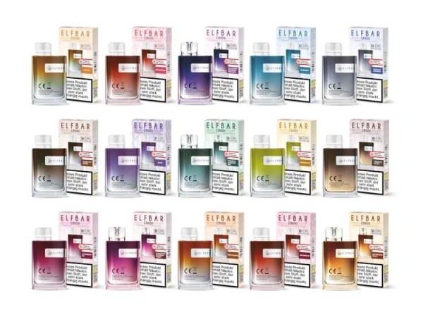 Elfbar - CR600 Einweg E-Zigarette - 20 mg/ml