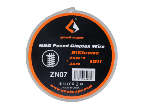 GeekVape DIY N80 Fused Clapton 3m Wickeldraht