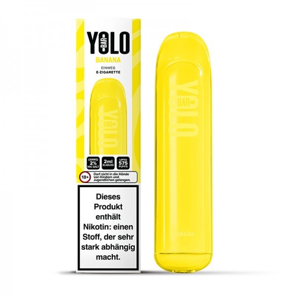 Yolo Bar - Banana 20mg