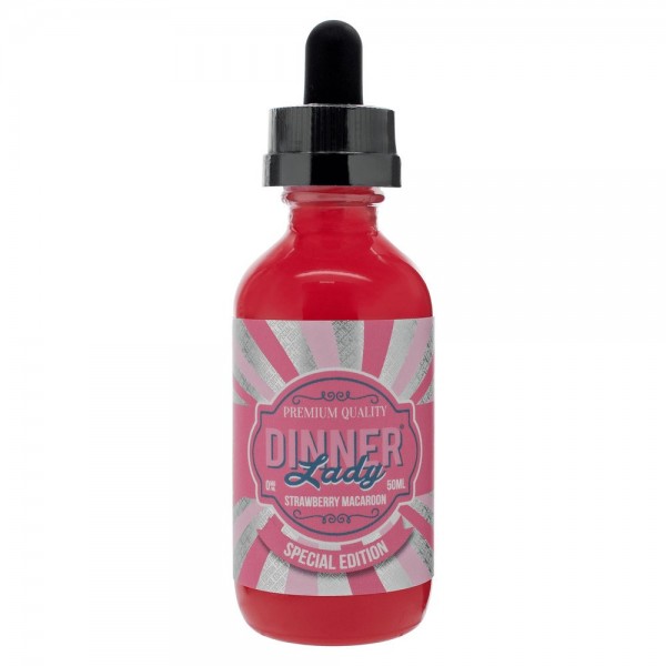 Dinner Lady - Strawberry Macaroon 50 ml - Shake & Vape