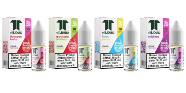 Elf-Liquid Dual - Nikotinsalz Liquid