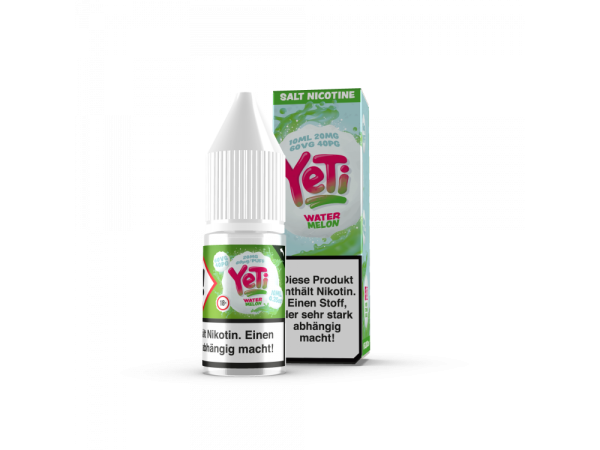 Yeti - Watermelon - E-Zigaretten Nikotinsalz Liquid 20mg/ml