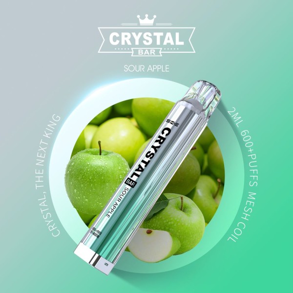 SKE - Crystal Bar - Sour Apple 20mg