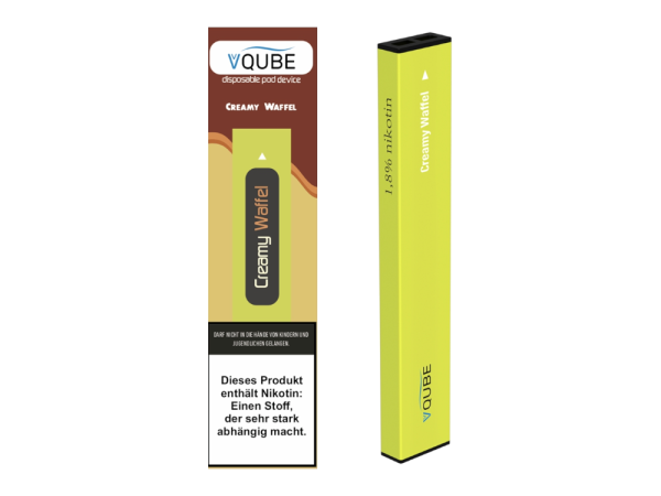 VQUBE Einweg E-Zigarette - 18 mg/ml