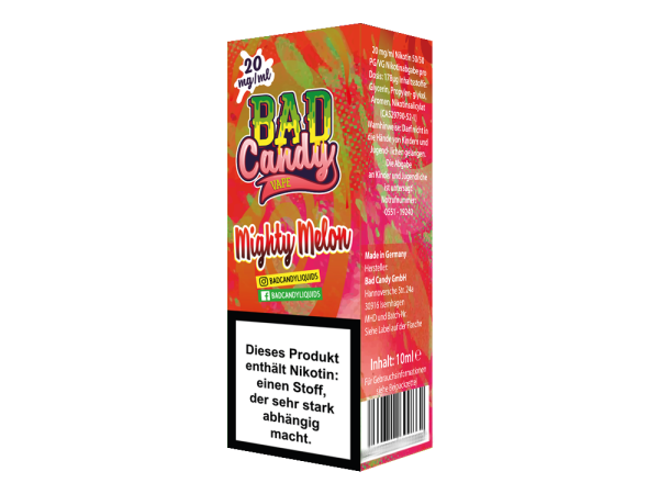 Bad Candy Liquids - Mighty Melon - Nikotinsalz Liquid