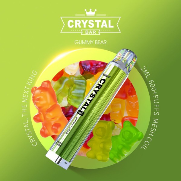 SKE - Crystal Bar - Gummy Bear 20mg