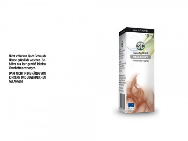 SC Americas Finest Tabak E-Liquid 10ml