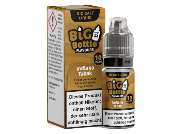 Big Bottle - Indiana Tabak - Nikotinsalz Liquid