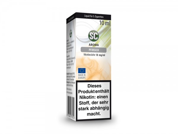 Pfirsich E-Zigaretten Liquid 10ml